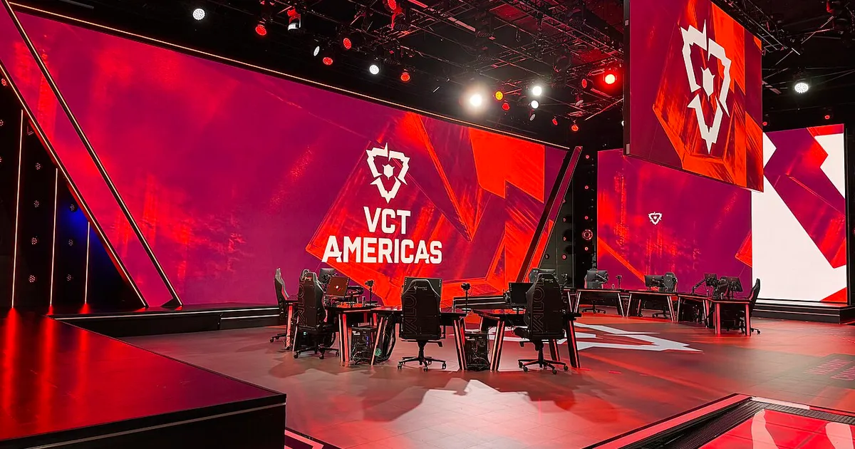 Esports arena stage