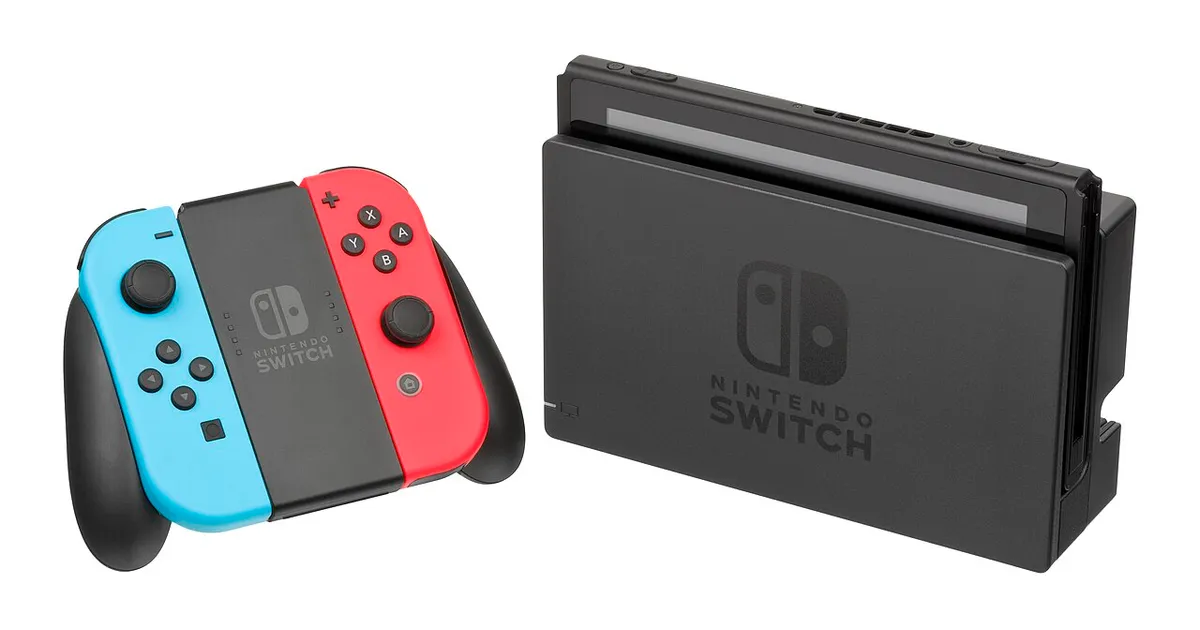 Nintendo switch docked